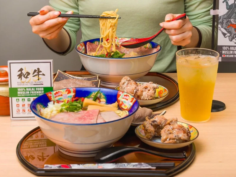 Tokyo'da Helal Wagyu Ramen Keyfi