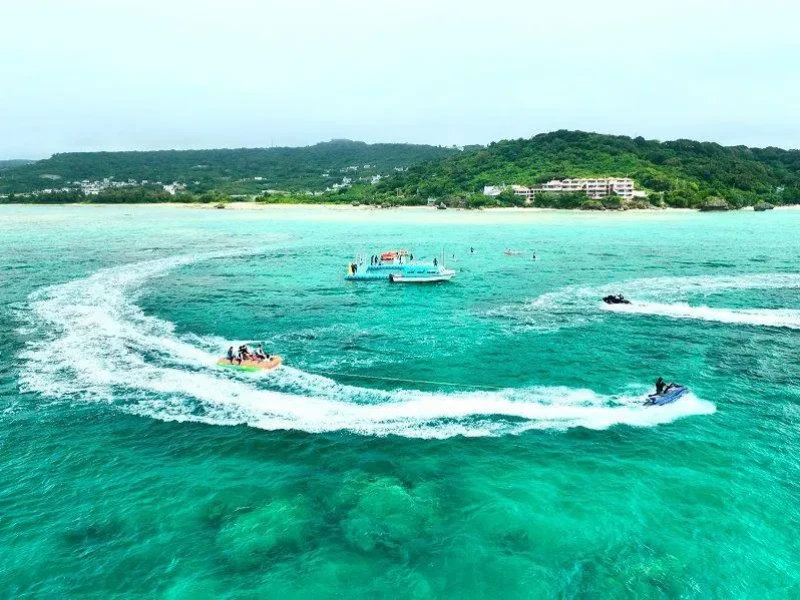 Okinawa'da 3 Saat Sınırsız Deniz Macerası