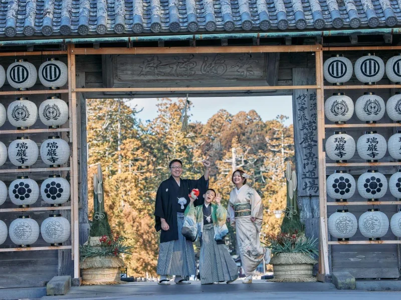 Miyagi'nin Gözdesi Matsushima'da Fotoğraf Çekimi