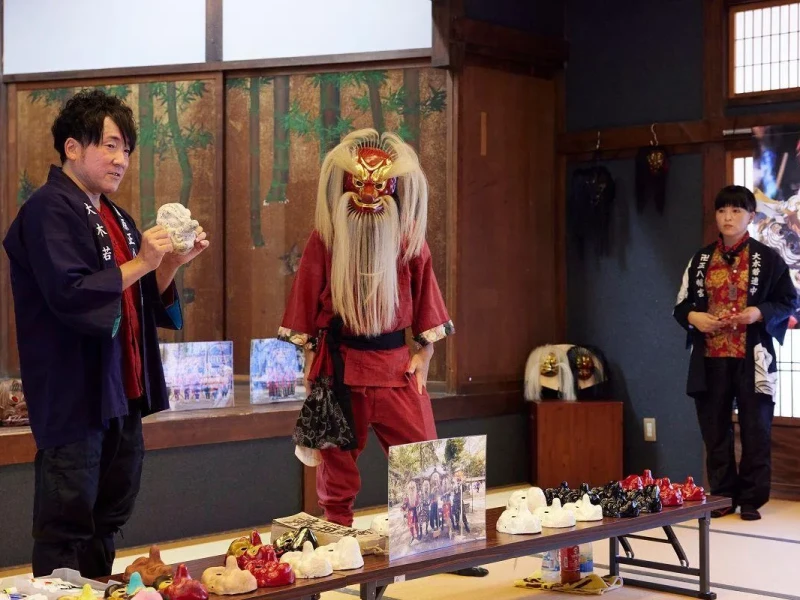 Tengu Maskesi Boyama Atölyesi