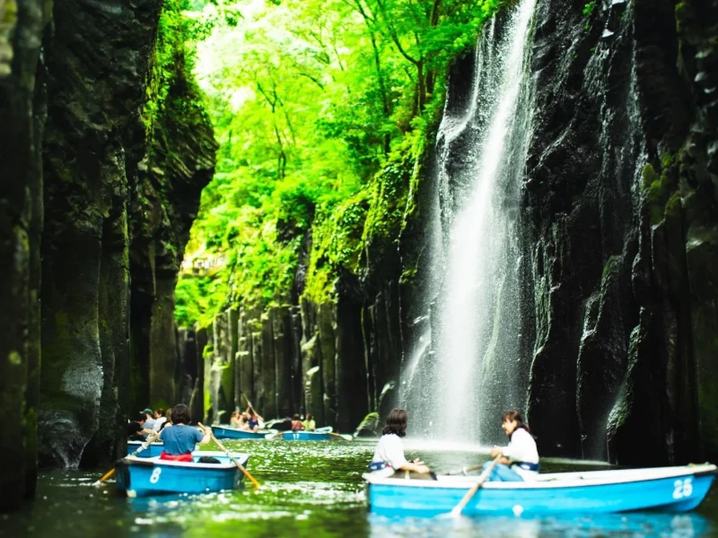 Nobeoka'dan Mt. Aso ve Takachiho Kanyonu 1 Günlük Tur