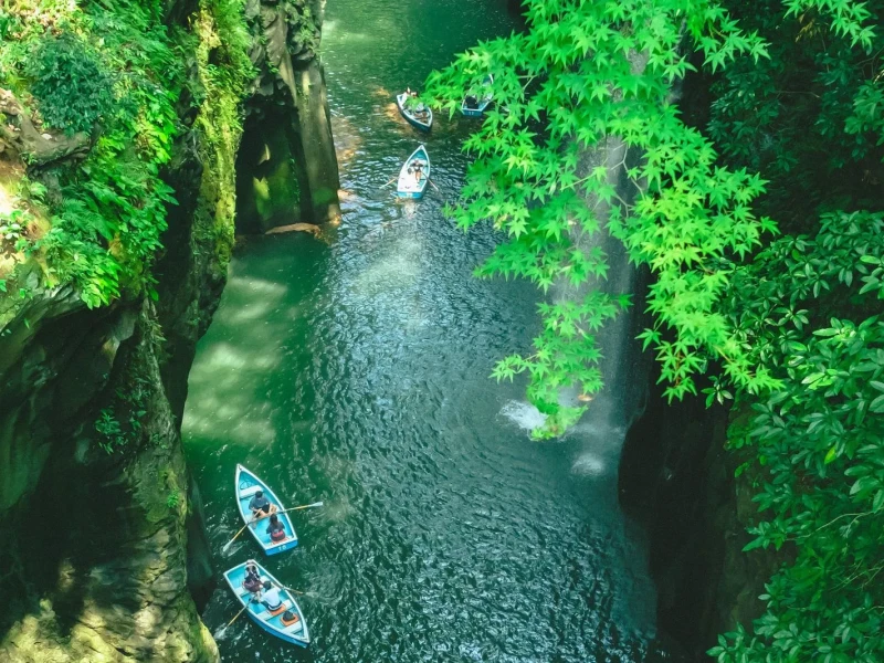 Kumamoto'dan Mt. Aso ve Takachiho Kanyonu Günlük Tur