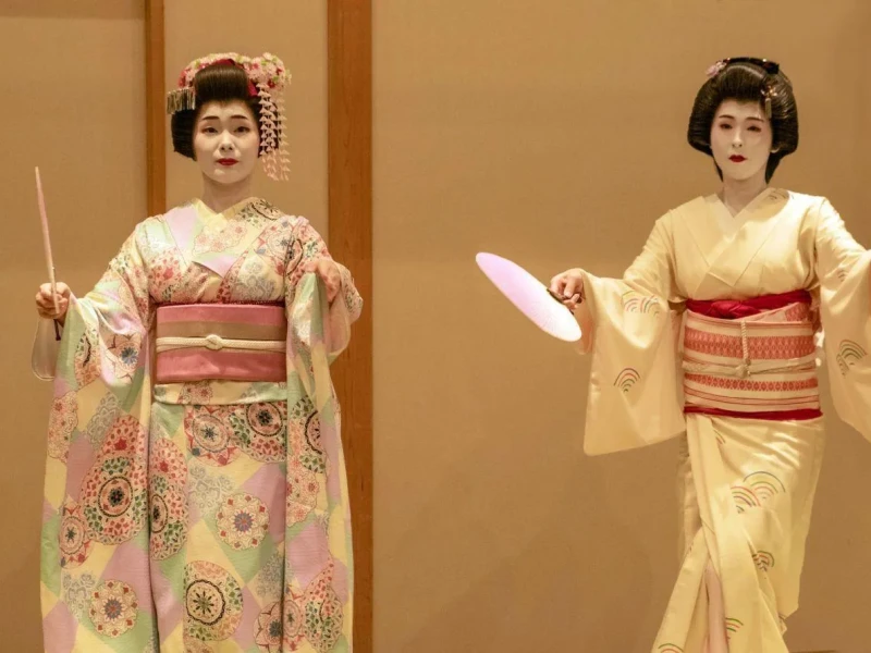 Tokushima'da Geisha Gösterisi ve Akşam Yemeği