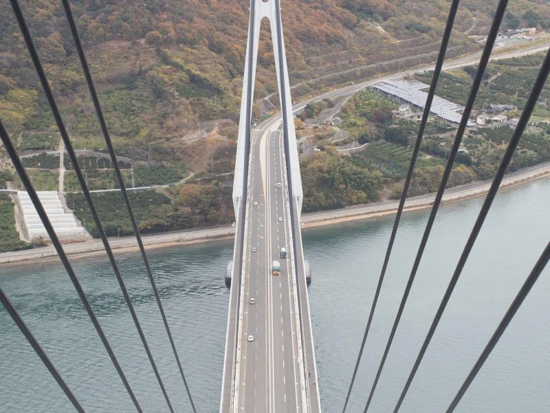 Onomichi'den Imabari'ye 1 Günlük Shimanami Kaido Bisiklet Turu