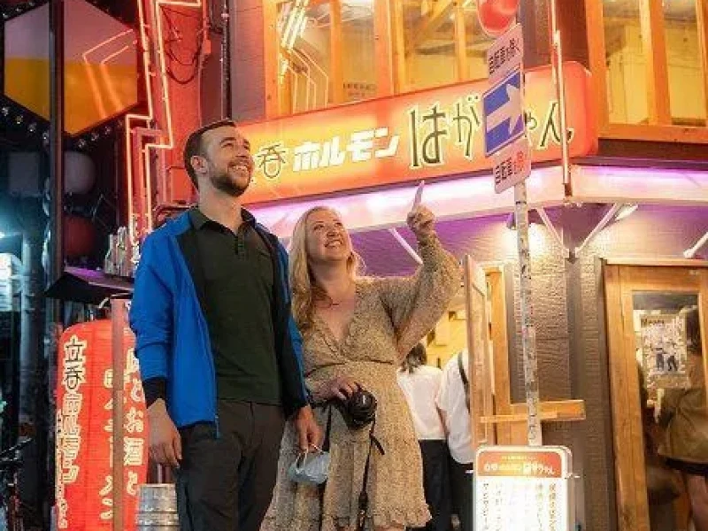 Osaka'da Dotonbori ve Ura-Namba Bar Turumuz