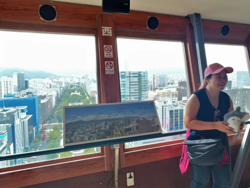 Sapporo TV Kulesi'nde Muhteşem Kuşbakışı Görüş + Özel Hediye