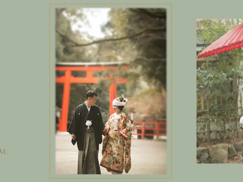 Kyoto’da Geleneksel Düğün Fotoğraf Deneyimi