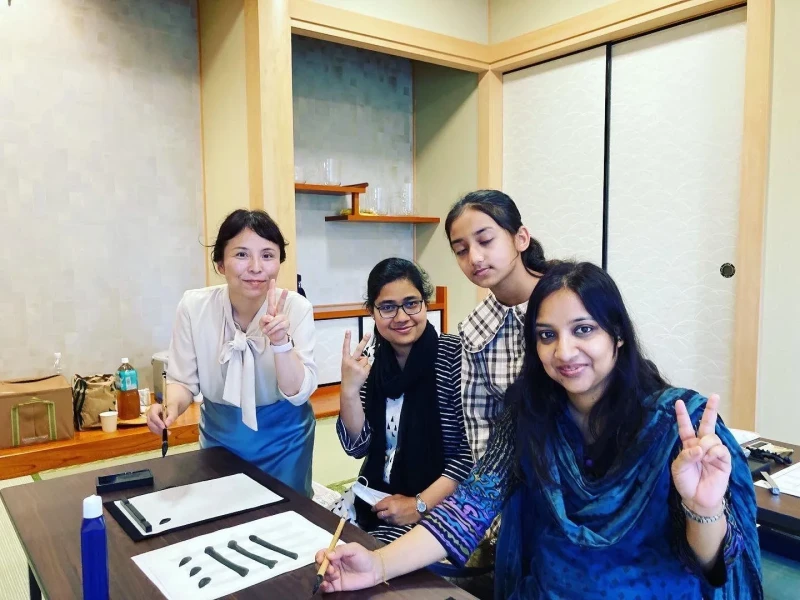 Kagoshima'da Japon Kaligrafisi ve Karate Deneyimi