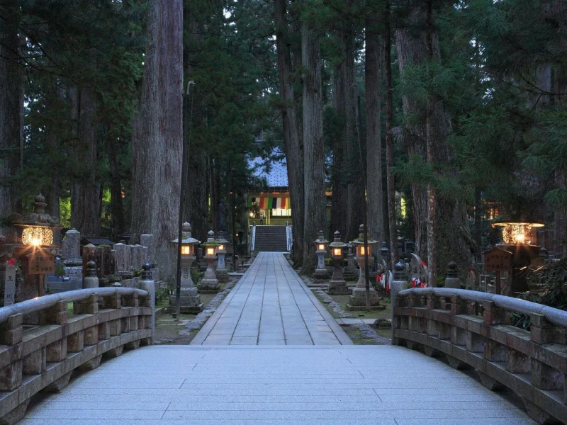 Koyasan Okunoin Mezarlığı Gece Turu