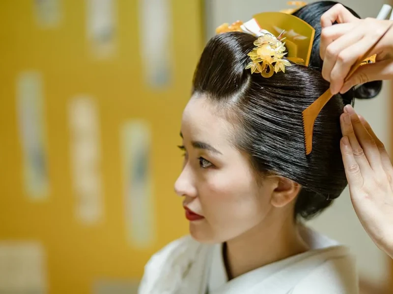 Kyoto'da Geleneksel Düğün Fotoğraf Deneyimi