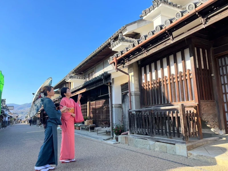 Udatsu Tarihi Sokaklarında Kimono ile Keyifli Gezi