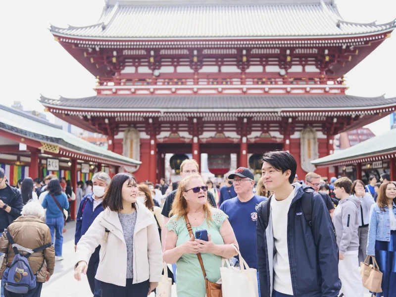 Tokyo: Asakusa ve Sensoji Yürüyüş Turu - En Eski Tapınağı Keşfedin (2 saat)