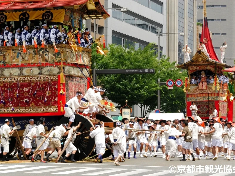 KTIC Arkadaşları Nishiki Pazarı ve Gion Festivali Yürüyüş Turu, Kyoto