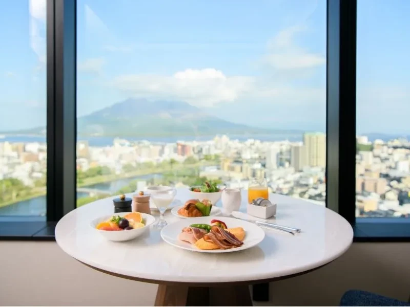 Kagoshima Sheraton Lüks Spa Deneyimi ile Öğle veya Akşam Yemeği Seçenekleri