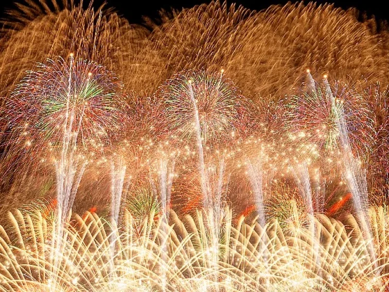 【Garantili Kalkış | Resmi Koltuk Alanı C】2026 Tonegawa Havai Fişek Festivali Servisi | 30,000 Turu Mega Gösteri Gün Turu