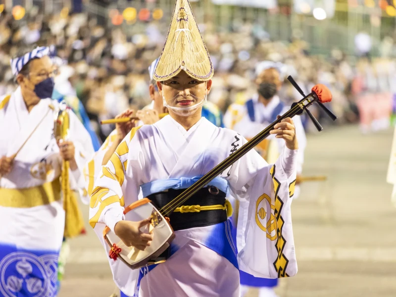【%10 İNDİRİM】Osaka'dan Tokushima Awa Odori Festivali'ne Ayrıcalıklı Oturumlu Günlük Otobüs Turu