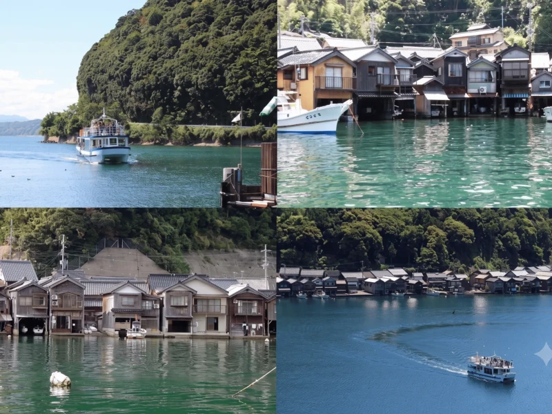 【%10 İNDİRİM】Osaka'dan Otobüs Turu: Ine Koyu Tekne Turu, Amanohashidate ve Deniz Ürünleri Öğle Yemeği